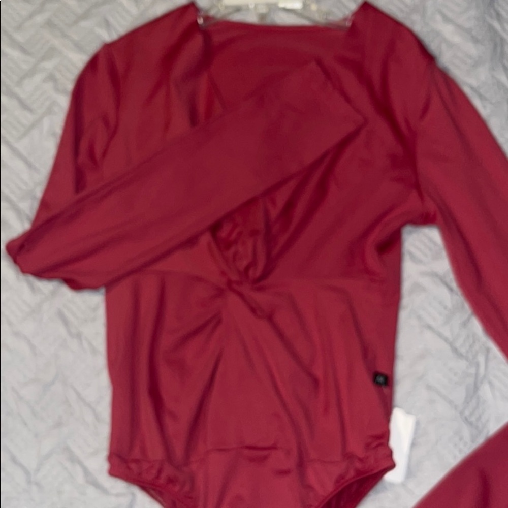 Pink / Red Bodysuit